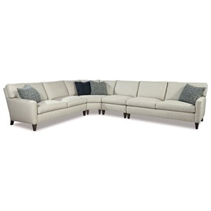 Huntington House 2100 4 Pc Sectional Sofa