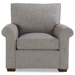 Huntington House Plush Chair w/ Rolled Arms