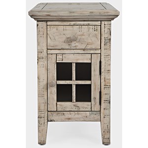 Jofran Rustic Shores Power Chairside Table