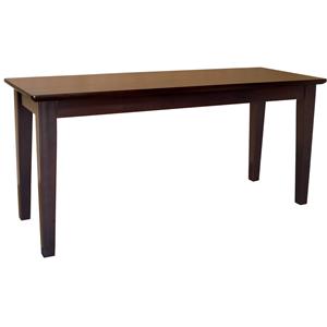 John Thomas Dining Essentials Contemporary Dining Bench