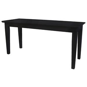 John Thomas Dining Essentials Contemporary Dining Bench