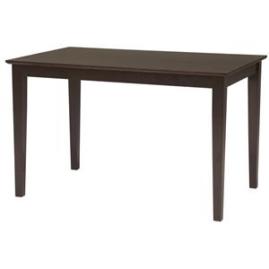 John Thomas Dining Essentials Contemporary Rectangular Dining Table