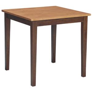 John Thomas Dining Essentials Casual Square Table