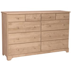 John Thomas SELECT Bedroom 10-Drawer Dresser