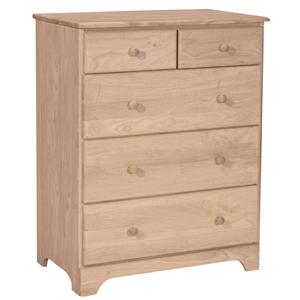 John Thomas SELECT Bedroom 5-Drawer Chest