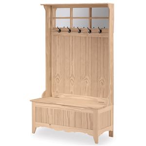 John Thomas SELECT Home Accents Hall Storage Bench