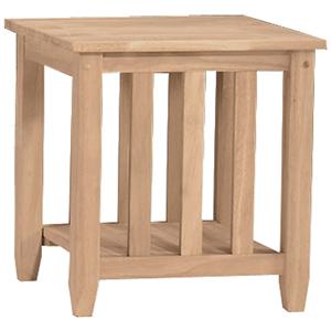 John Thomas SELECT Home Accents Mission End Table