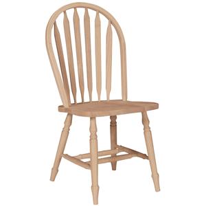 John Thomas SELECT Dining Arrowback Windsor Chair with Turned Legs