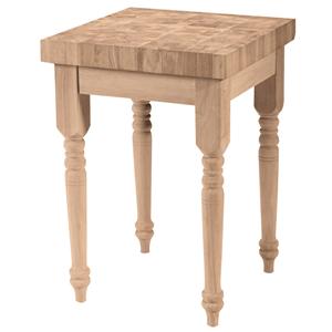 John Thomas SELECT Dining Butcher Block Island