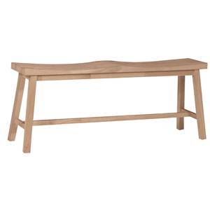 John Thomas SELECT Dining Saddle Seat Bench