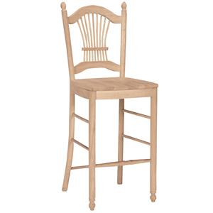 John Thomas SELECT Dining 30" Sheafback Stool