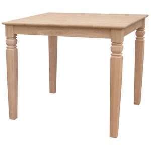 John Thomas SELECT Dining Solid Top Java Gathering Table