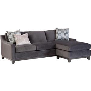 Jonathan Louis Janet Contemporary Sofa with Chaise