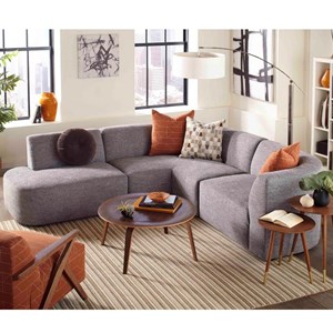 Jonathan Louis Nyla Modern Sectional Sofa