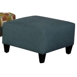 Jonathan Louis Ottomans Small Square Ottoman