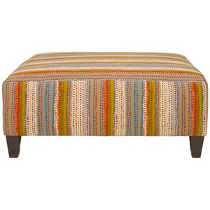 Jonathan Louis Ottomans Large Square Ottoman