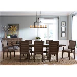 Kincaid Furniture Foundry 9 Pc Dining Set