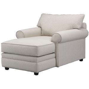 Klaussner Comfy Casual Chaise Lounge | Darvin Furniture | Chaises