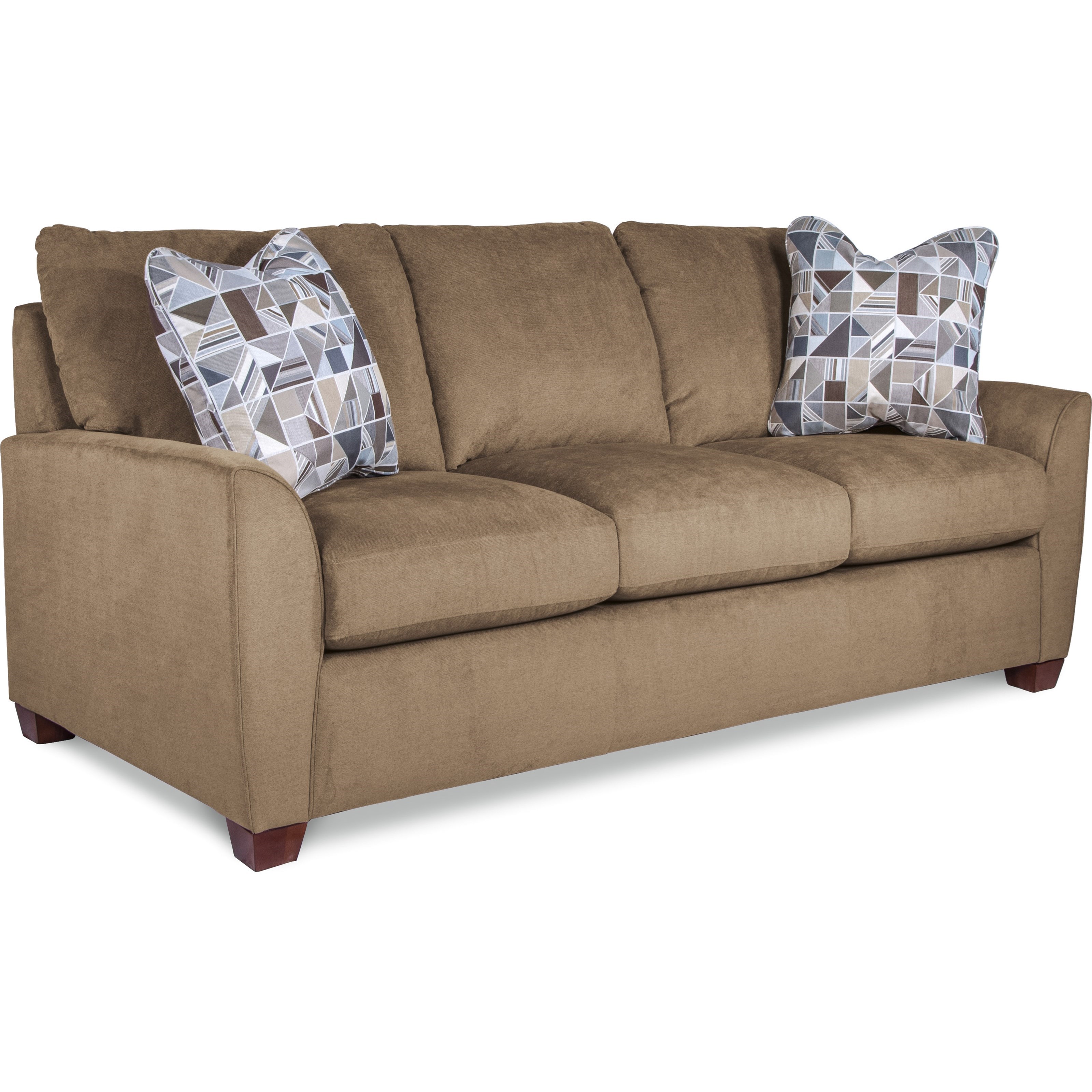La Z Boy Amy Casual Supreme Comfort Queen Sleeper Sofa With Premier