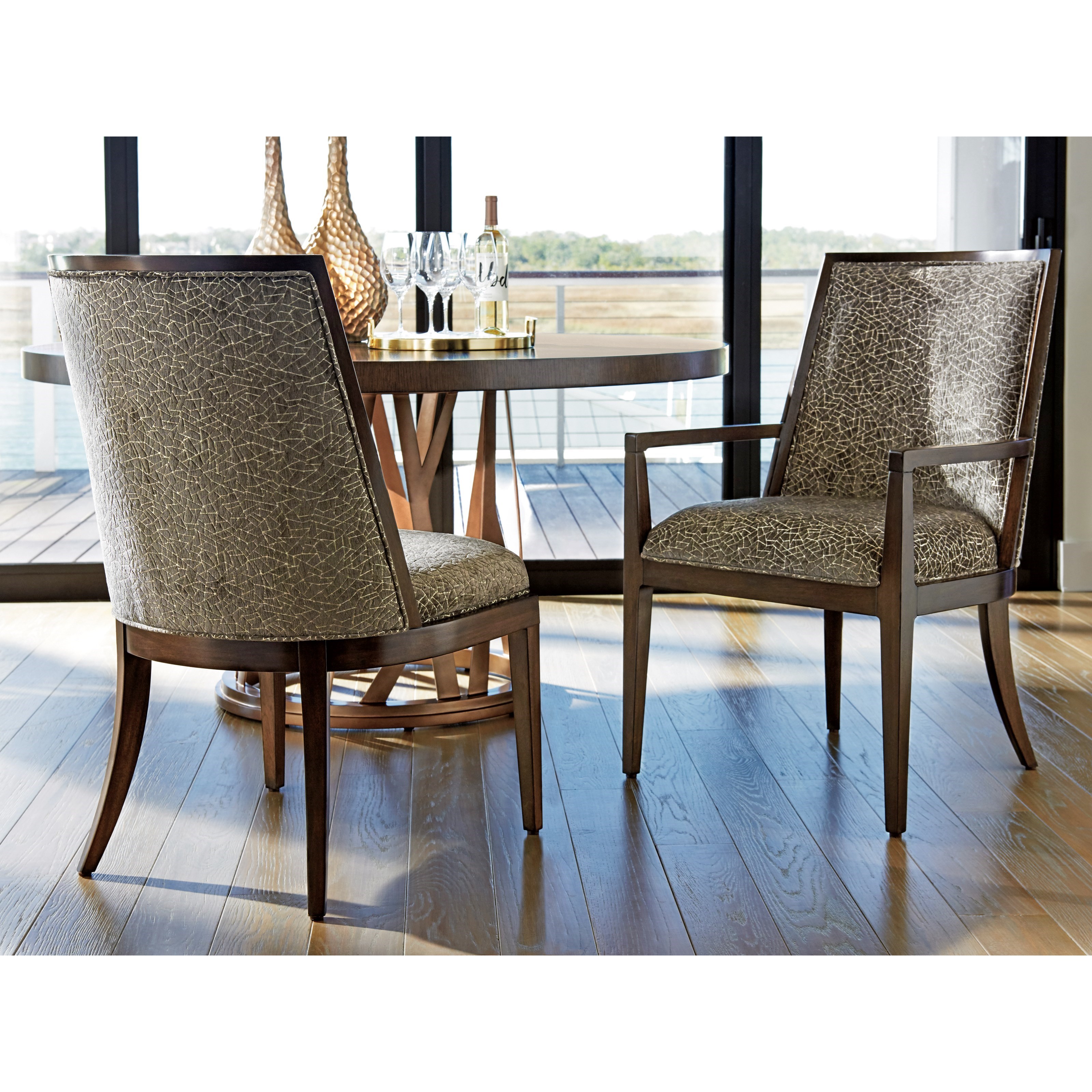 Lexington Zavala 790880 Ellipsis Customizable Upholstered Side Chair