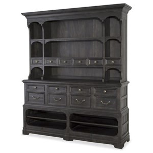 Magnussen Home Bedford Corners Sideboard With Hutch