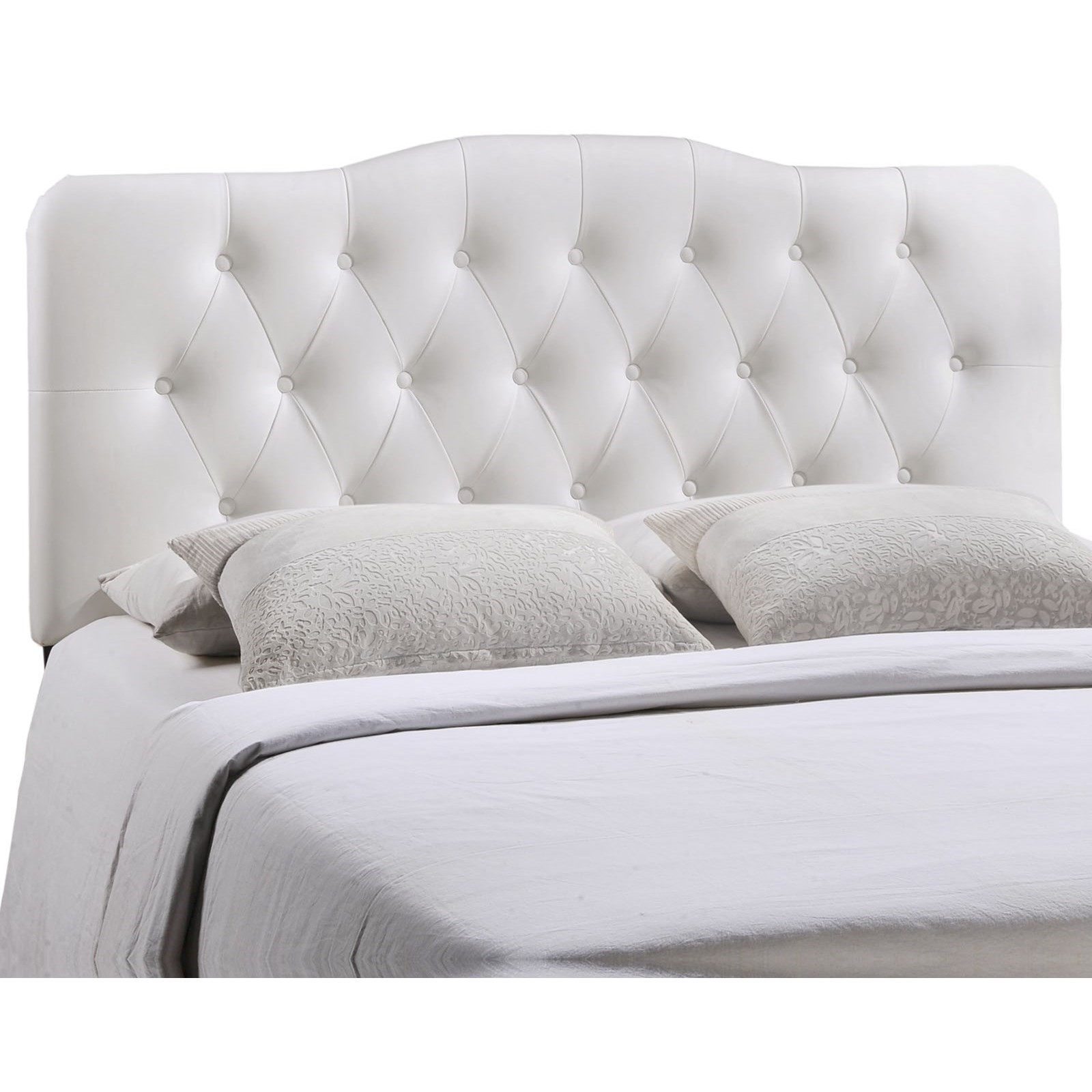 Modway Annabel Queen Upholstered Vinyl Headboard Value City Furniture Headboards