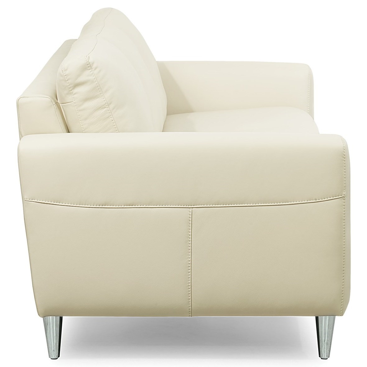  Palliser Atticus Contemporary Sofa with Track Arms Reeds 