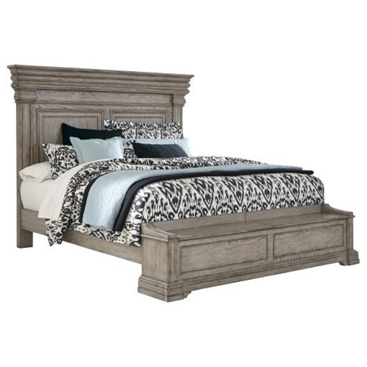 Pulaski Furniture Madison Ridge Transitional King Panel ...