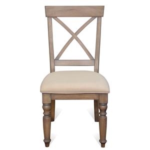 Riverside Furniture Aberdeen X-Back Side Chair