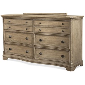 Riverside Furniture Corinne 6 Drawer Dresser