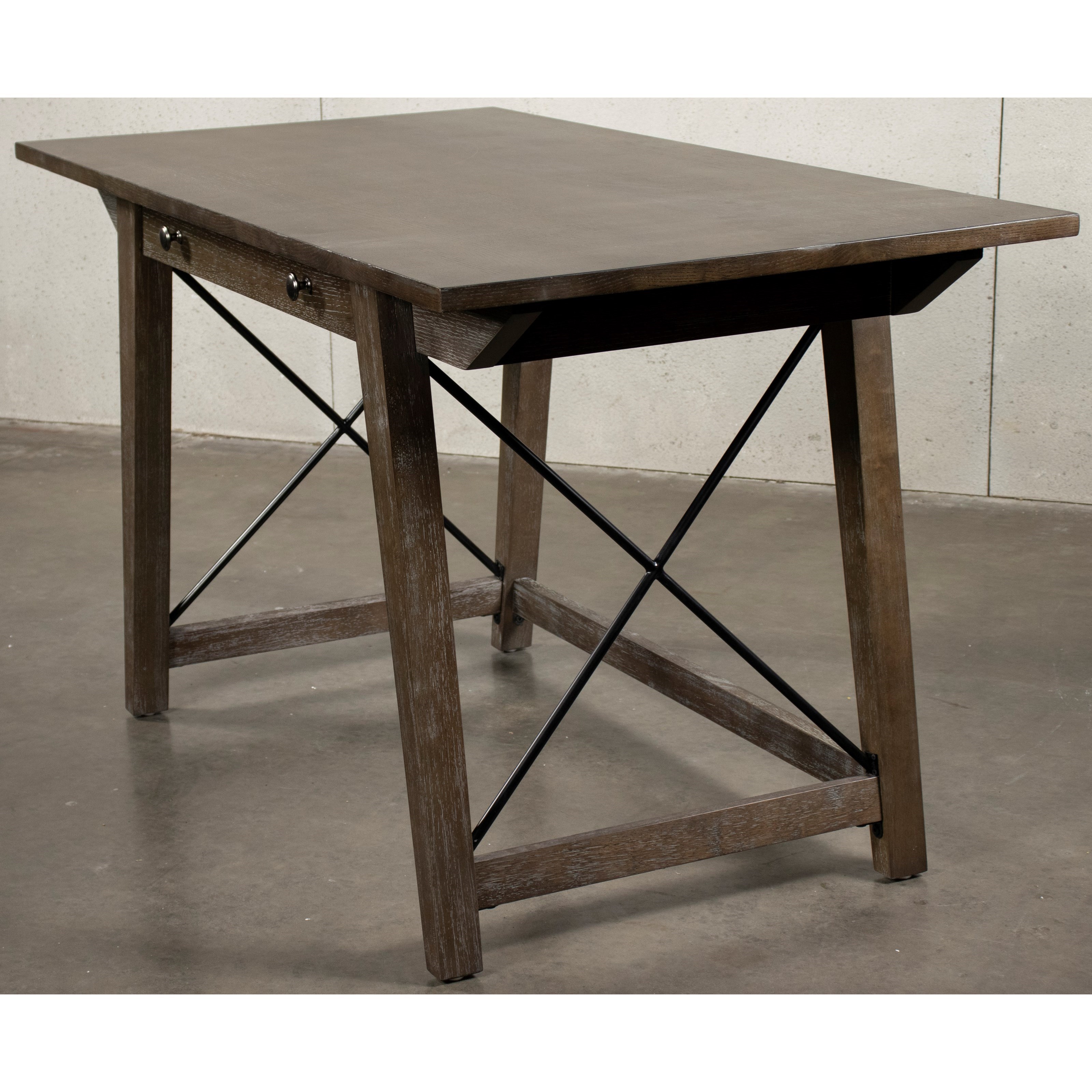 Riverside Furniture Sheffield Transitional Writing Desk with Drop Front