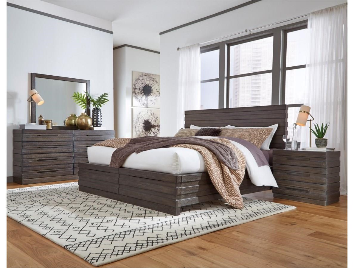 Samuel Lawrence Stakhaus 5 piece queen bedroom group | Value City