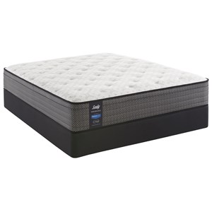 Sealy Response Performance H1 Lv1  Plush Fx PT Cal King 13" Plush Euro Pill Low Profile Set