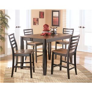 Alonzo Counter Height Extension Butterfly Dining Room Table Alonzo Counter Height Extension Butterfly Dining Room Table