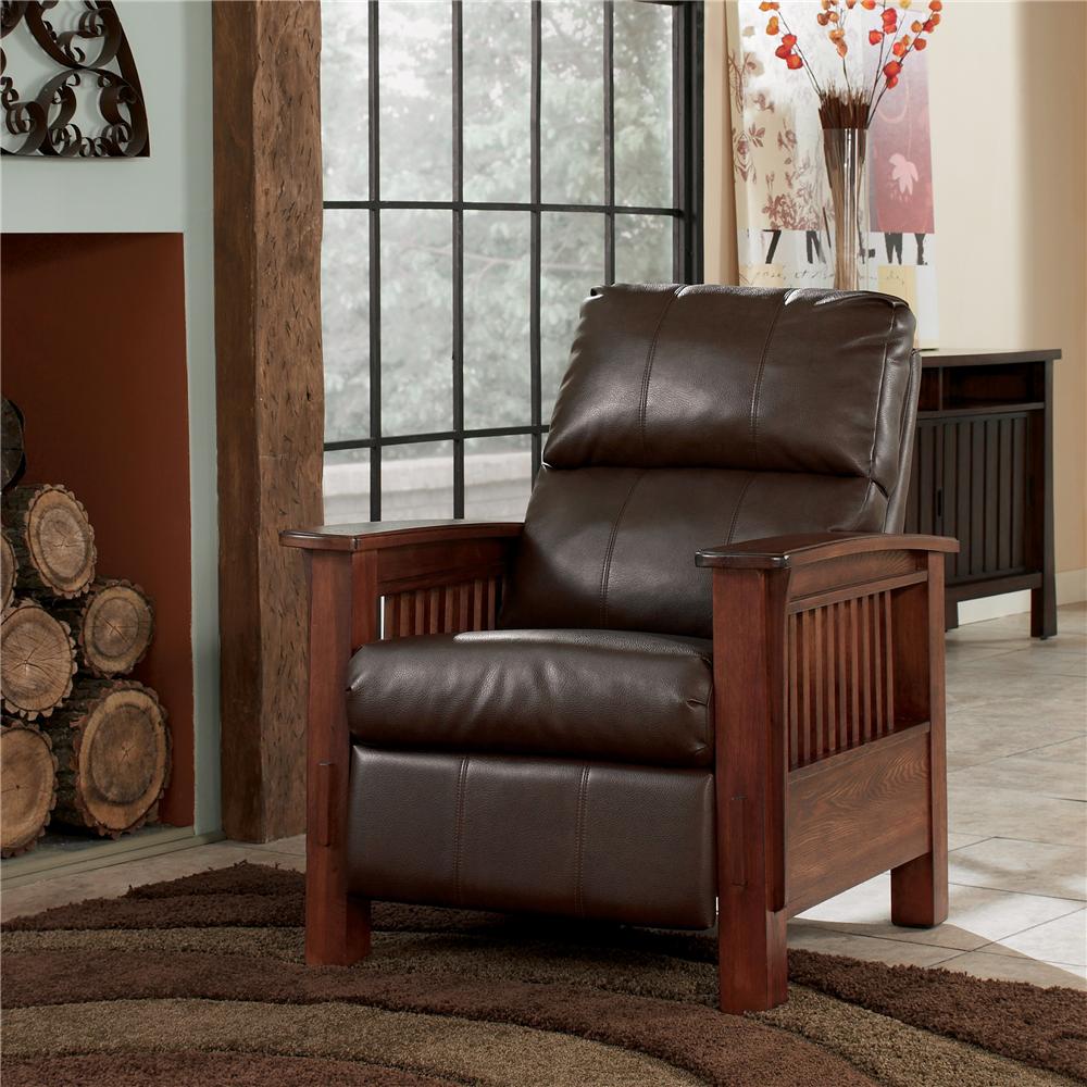 Signature Design by Ashley Santa Fe 1990026 High Leg Recliner with