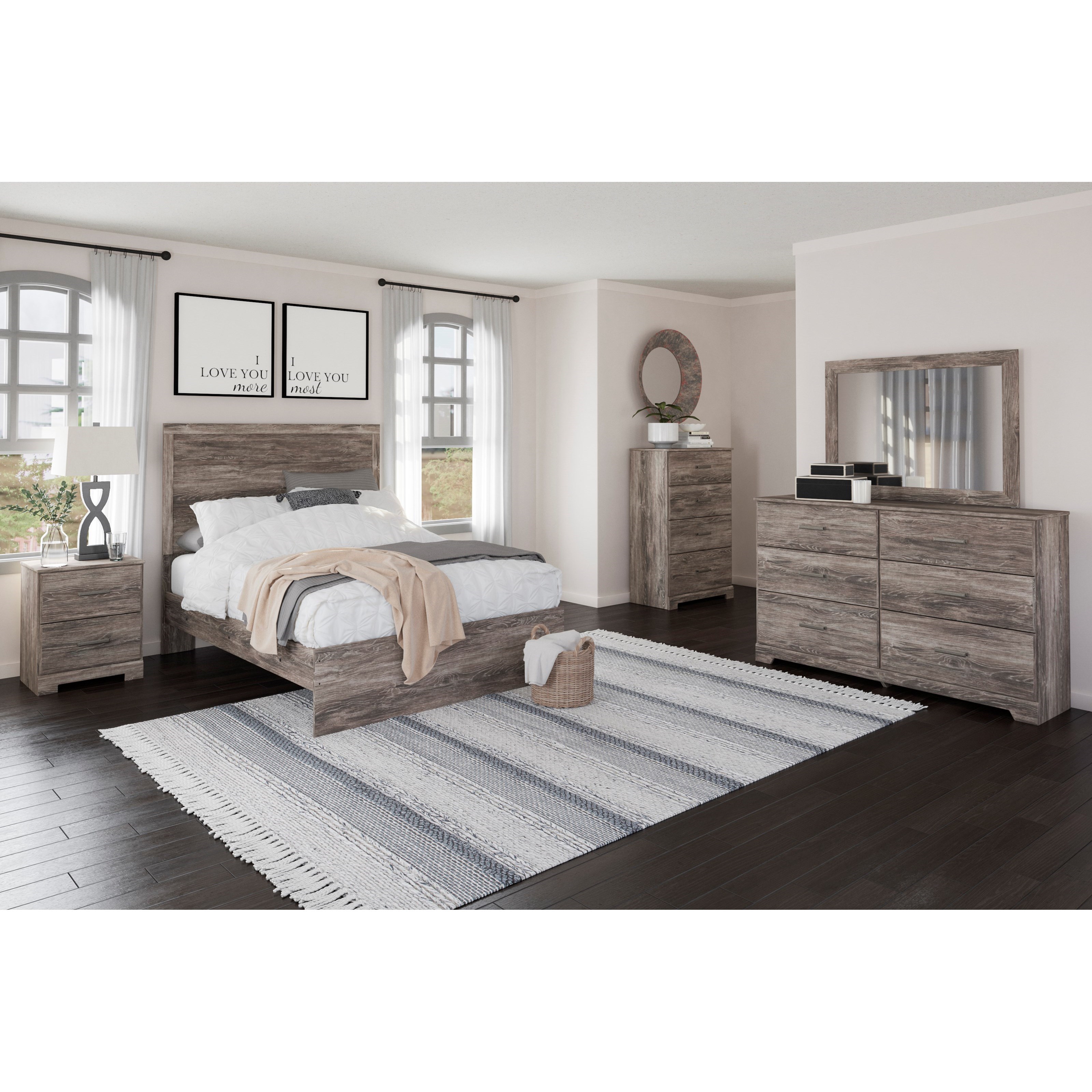 Signature Design by Ashley Ralinski Full Bedroom Group Standard