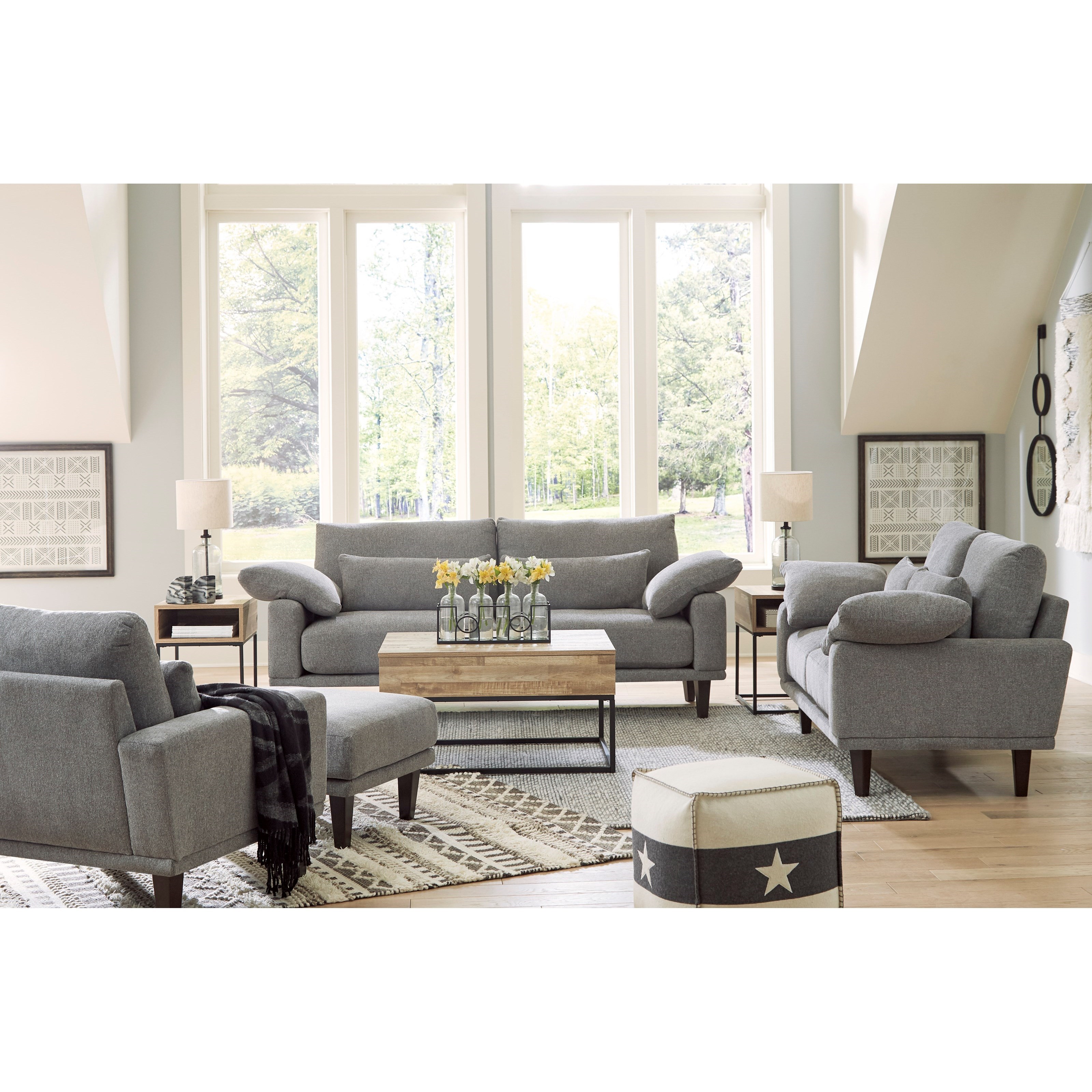 StyleLine Baneway 91701 Living Room Group 2 Stationary Living Room Group | EFO Furniture Outlet ...