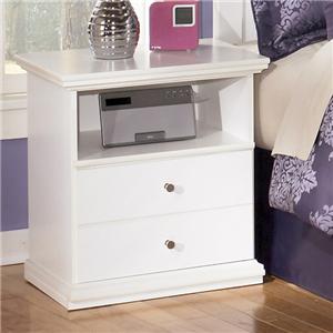 Signature Design by Ashley Bostwick Shoals-Maribel One Drawer Night Stand