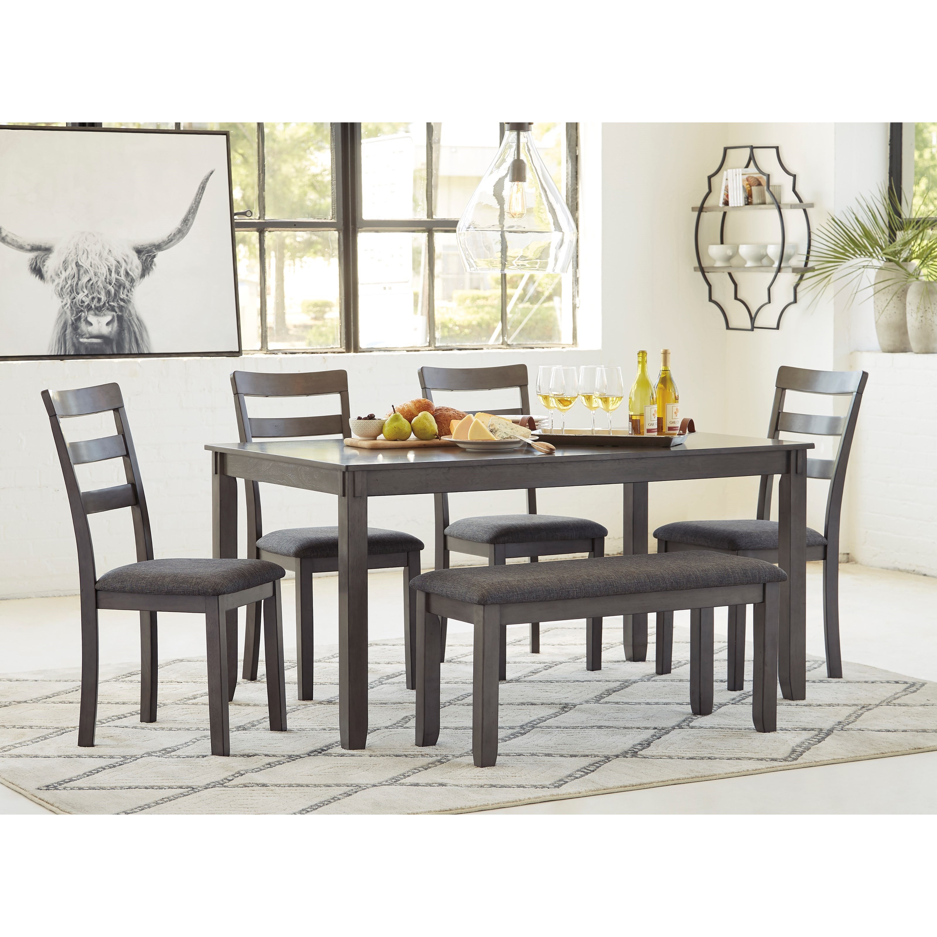 Signature Design by Ashley Bridson 6-Piece Rectangular ...