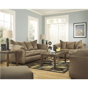 Signature Design by Ashley Darcy Stationary Living Room Group