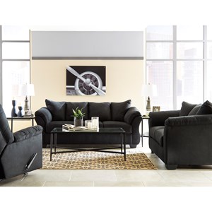 Signature Design by Ashley Darcy Stationary Living Room Group