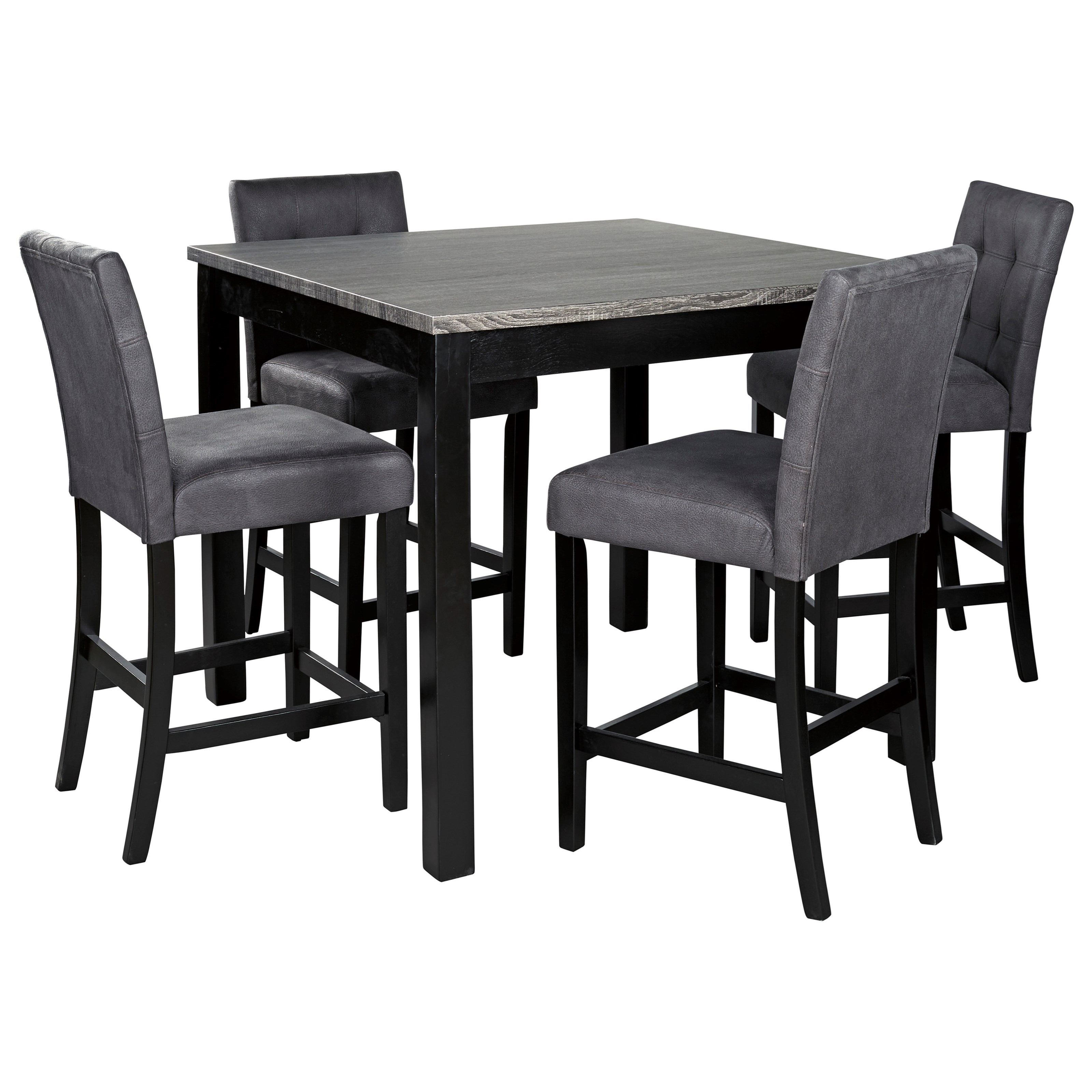 Maysville 5 Piece Square Counter Height Dining Room Set Pictures