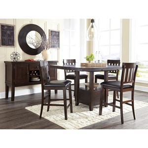 Signature Design by Ashley Haddigan Casual Dining Room Group