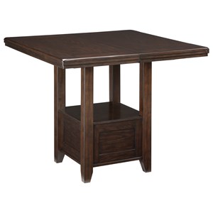 Signature Design by Ashley Haddigan Rectangular Dining Room Counter Ext. Table