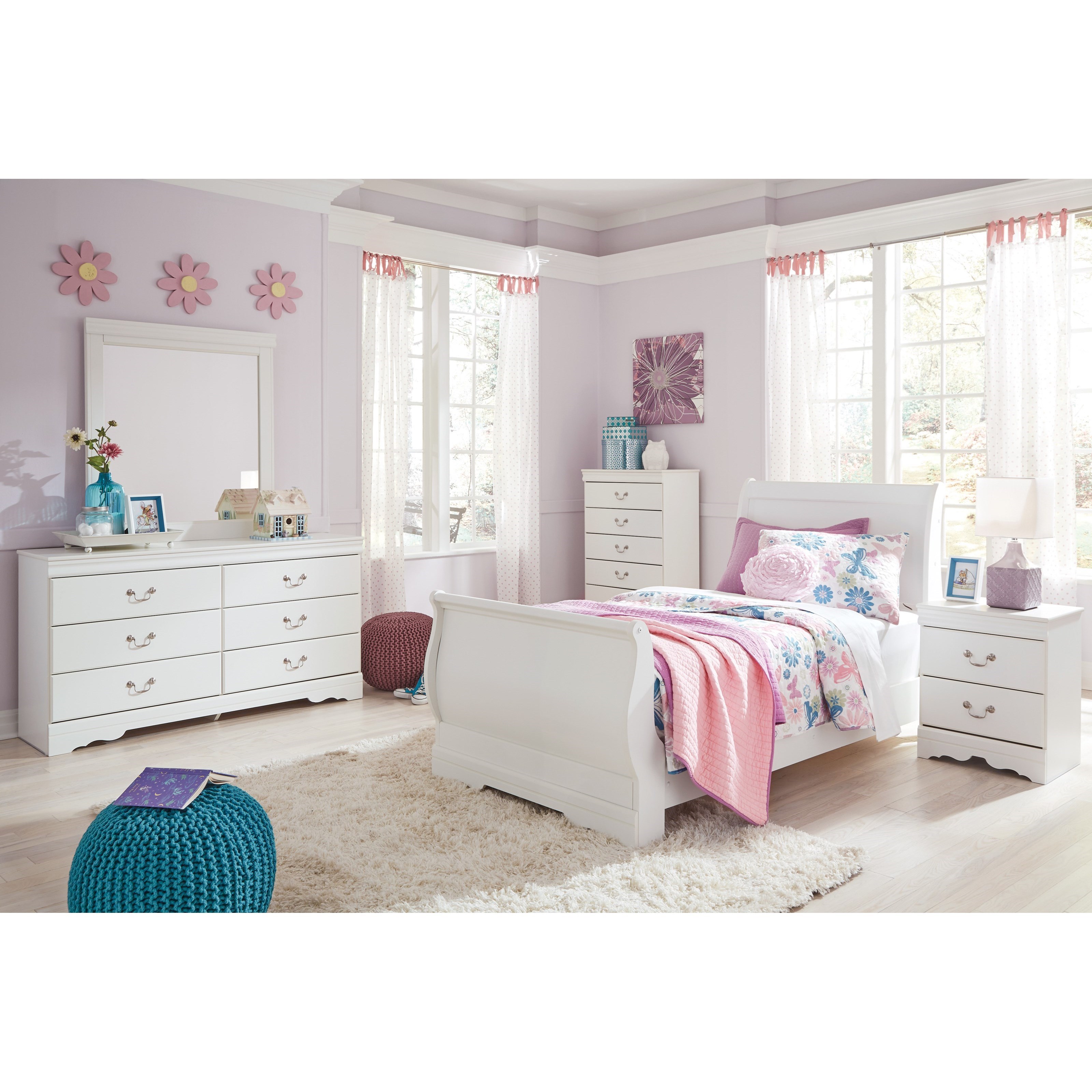 Signature Design by Ashley Anarasia Twin Bedroom Group ...