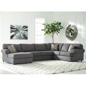 Signature Design by Ashley Jayceon 3-Piece Sectional with Chaise