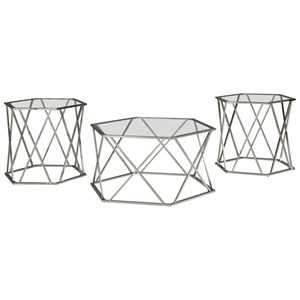 Signature Design by Ashley Madanere Occasional Table Set