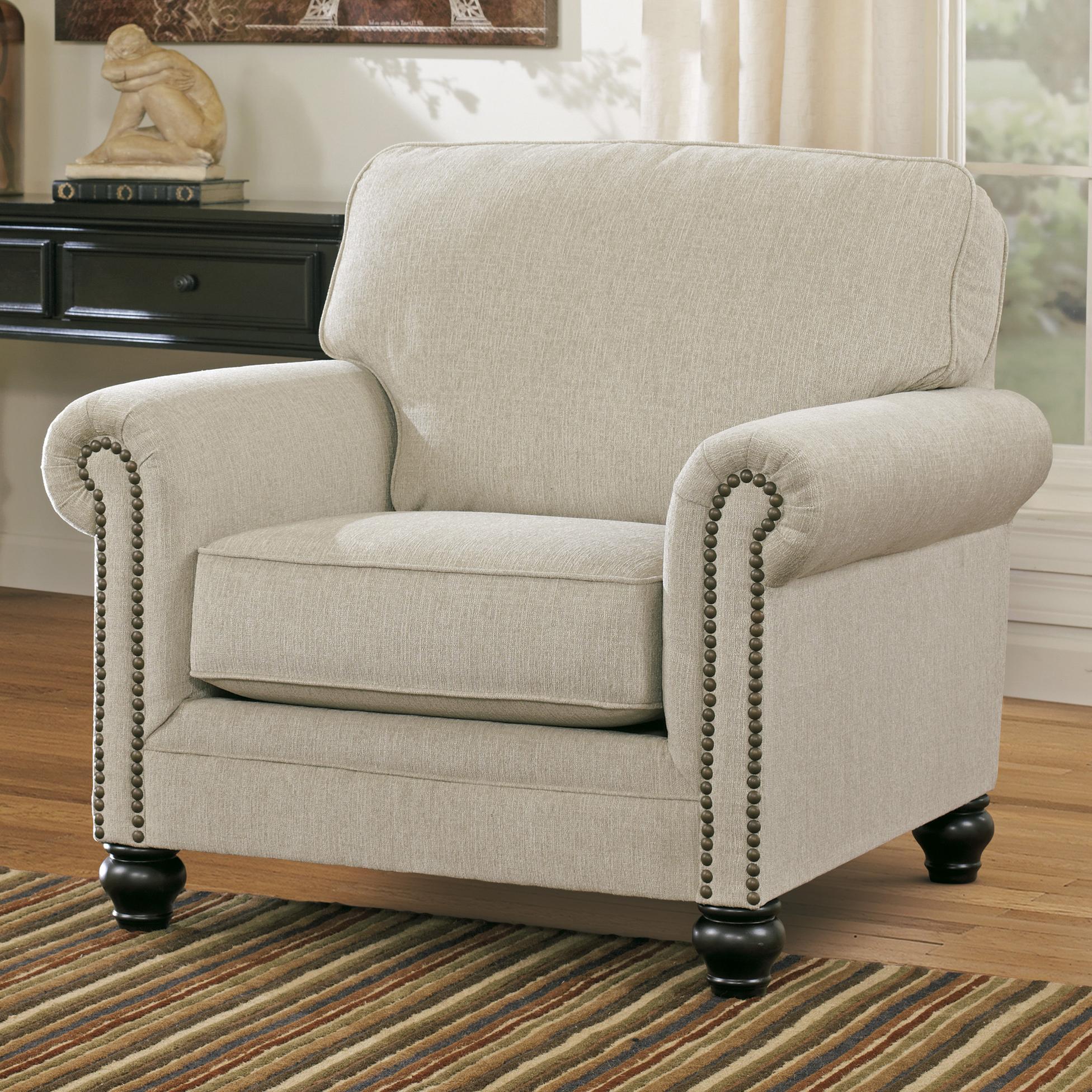 Signature Design by Ashley Milari - Linen Transitional ...