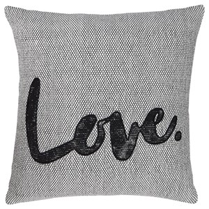 Signature Design by Ashley Pillows Mattia White/Black Pillow