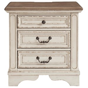 Signature Design by Ashley Realyn 3-Drawer Nightstand